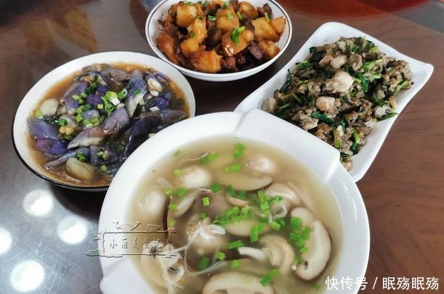 一家6口的午餐，主妇午餐这样做简单，全家老小都满意，特省事