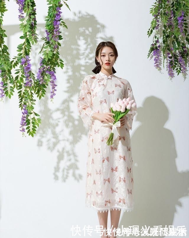 气质 入夏穿“旗袍”炸街,优雅高级显气质,30+女人都看好了