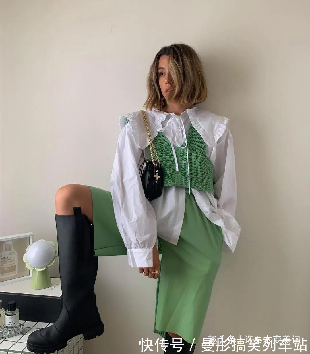 包包 今年流行“1+1”穿搭,时髦显瘦还优雅,笑笑博主都在穿!