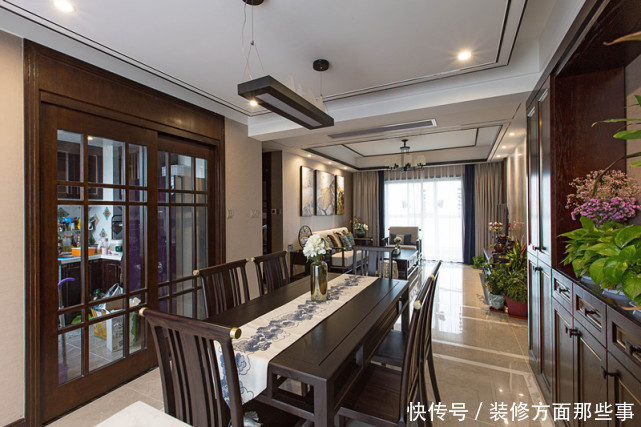 中式|在136平新中式温馨恬静的舒适环境，体味属于自己的静谧时光