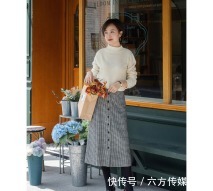 日常穿搭怎么穿才高级?没必要装嫩,简约的针织衫穿搭就很不错