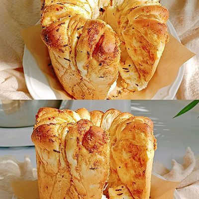 海苔肉松手撕面包