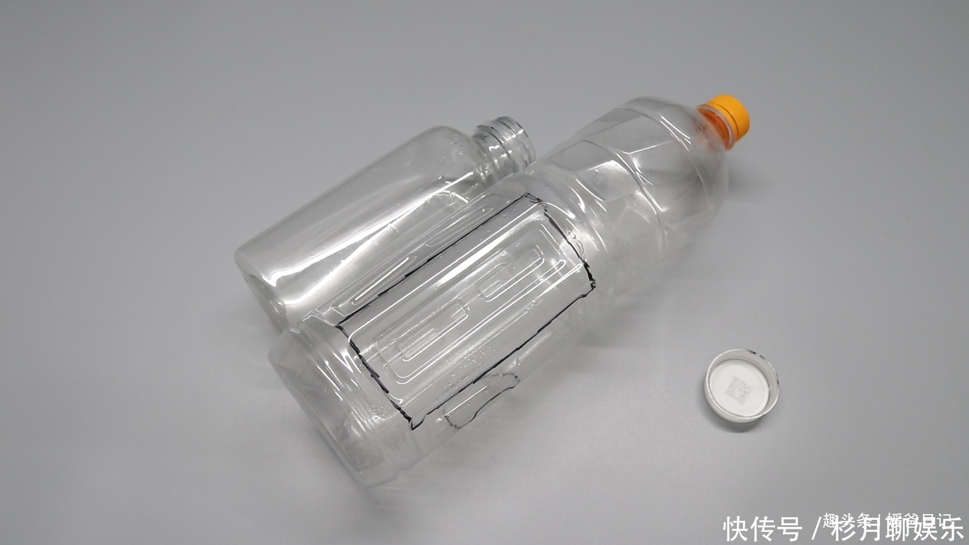热熔胶|塑料瓶卖了不值钱，可以用来制作鱼缸，锻炼下孩子的动手能力