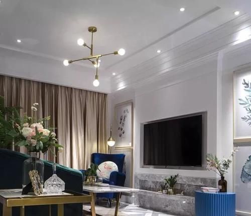 电视墙|87㎡小三房,电视墙太漂亮了,尤其“餐厨一体”实用极了