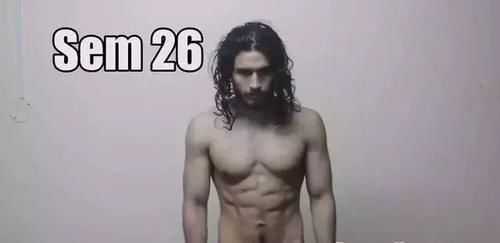 记录照|8个月,这个小伙用35张记录照告诉你,健身能带给身材多大改变