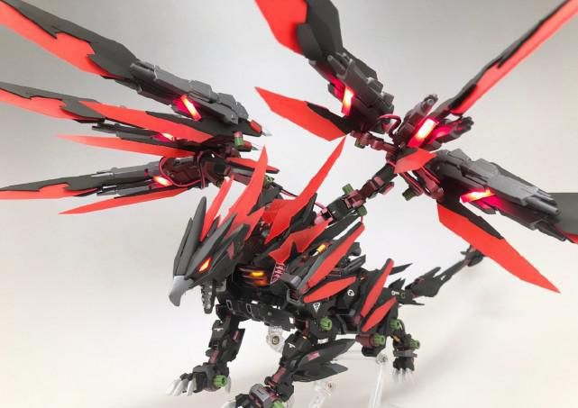 模玩控|模玩控：索斯獸模型改造，機械天彗龍模型