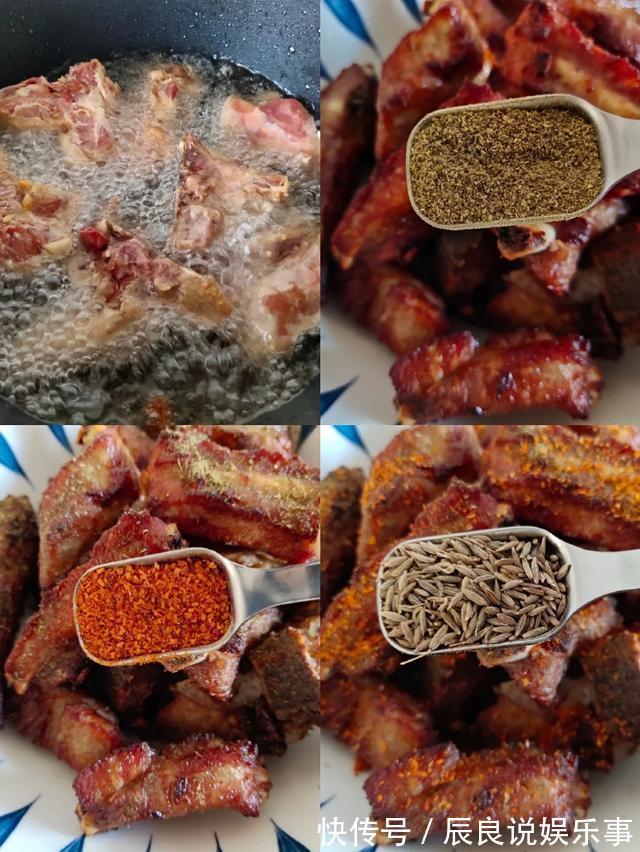 排骨|家常排骨这样做!孩子再也不挑食!香辣孜然排骨做起来