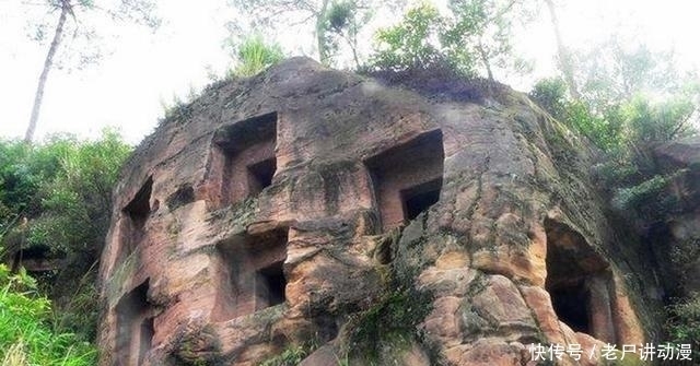 至今|一百多米的峭壁上竟藏有大量墓葬,至今都不知道墓主人到底是何人