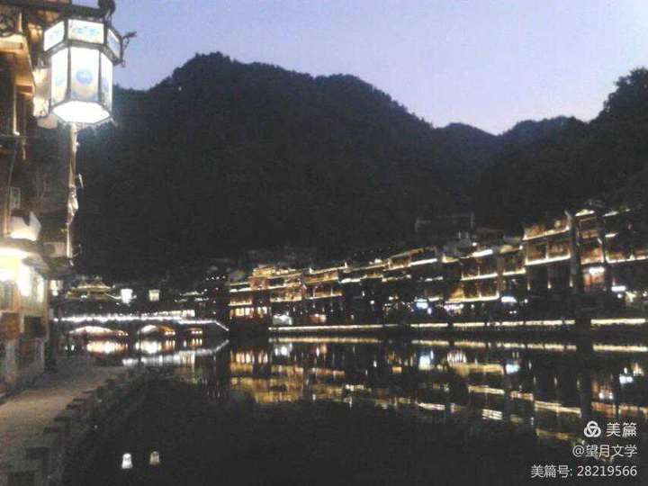 沱江|林杰：凤凰古城的夜光