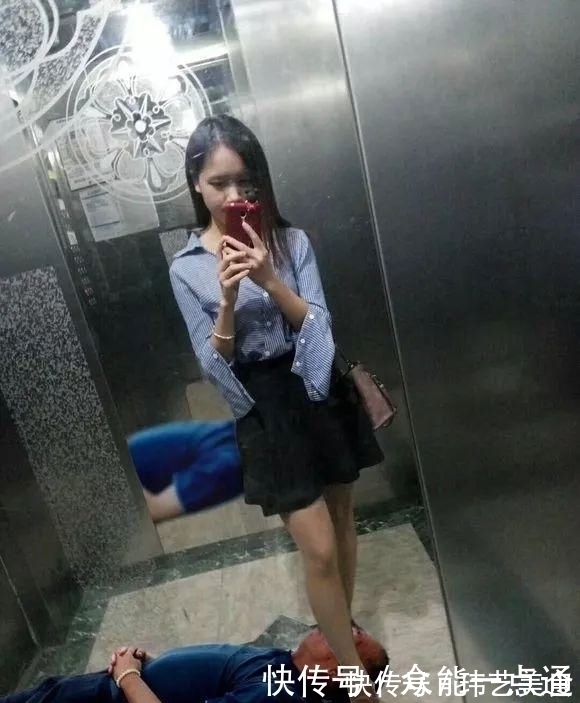 |搞笑p图:求大神帮忙在电梯里p个男朋友,大神的回复有点皮啊!
