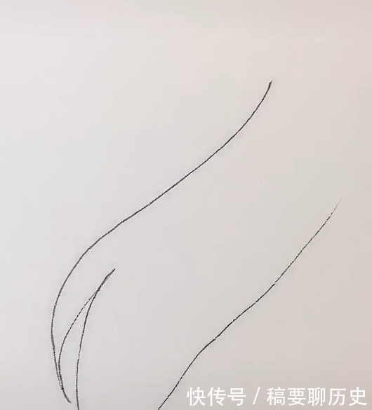 人物#美术生画人物，线条流畅笔风潇洒，看到成画：讨厌，吓我一跳