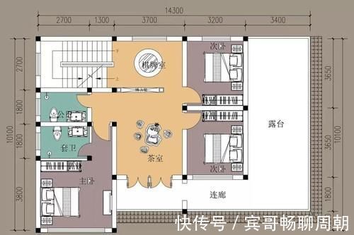 茶室|17.3×10米三层中式庭院,风华无双,愿你安享岁月静好