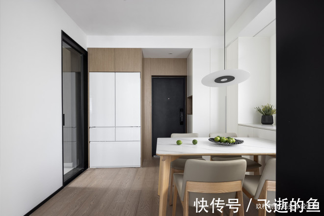 全屋|70㎡两居拆掉一间房成就一个大客厅!