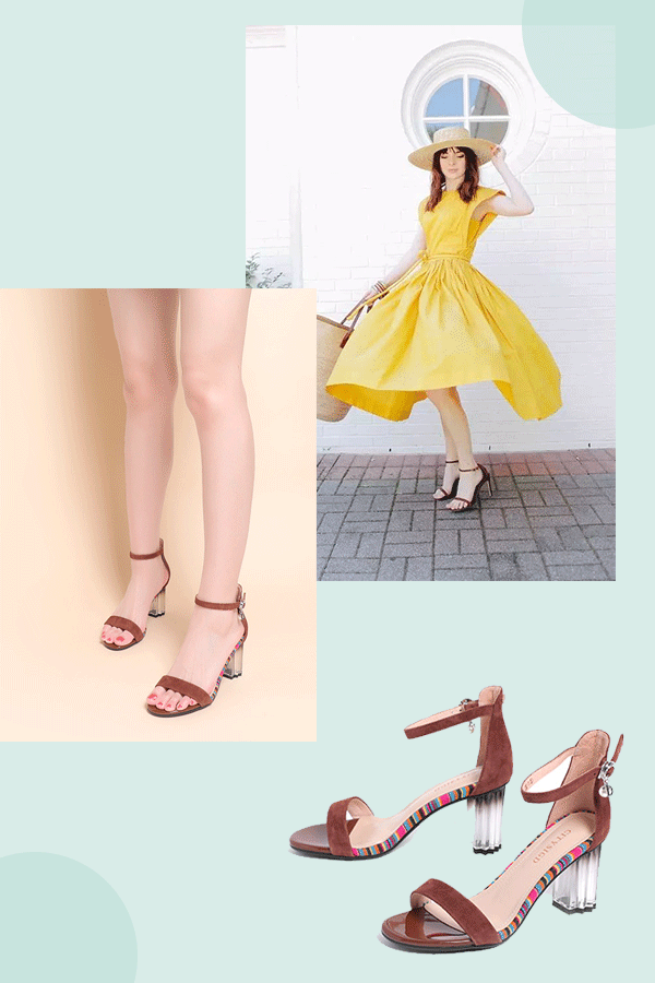 一字带凉鞋 今夏,凉鞋要这样穿才美美哒~