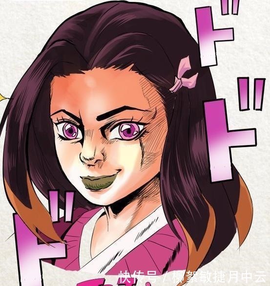 海贼王|鬼灭之刃祢豆子变“不同画风”,火影版神似“雏田”,巨人版超帅气