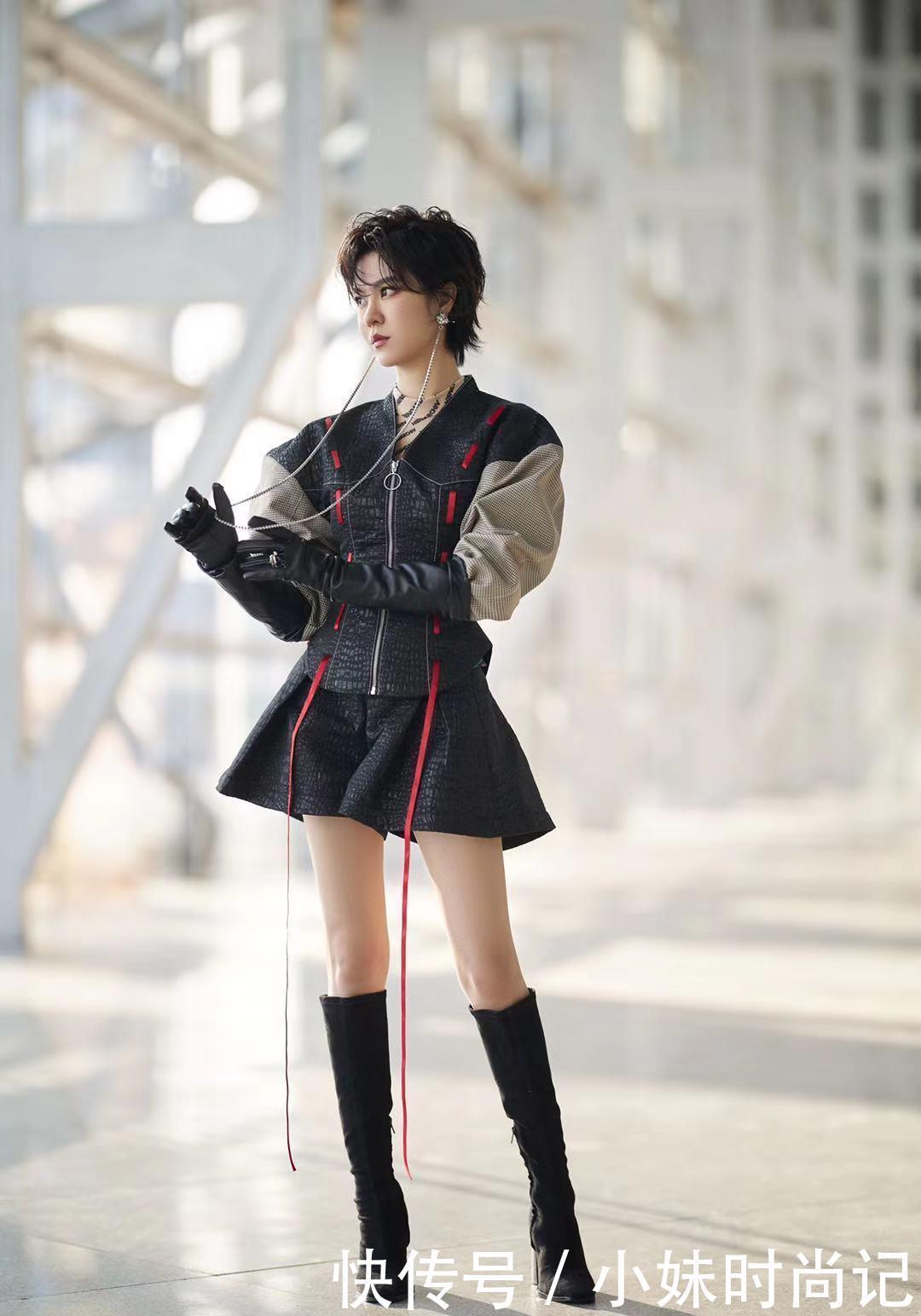 春天学郁可唯的穿搭，显腿长显气质，到哪都是焦点