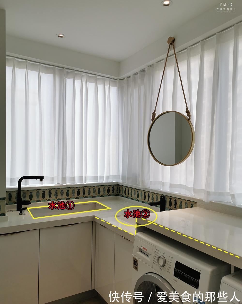 独立|这家挤出4.7㎡,腾出一个独立洗衣房,只为维持一个干净整洁的家