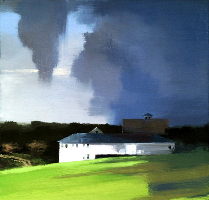 英伦风光@明快自然的英伦风光：画家保罗·斯通的绘画作品欣赏