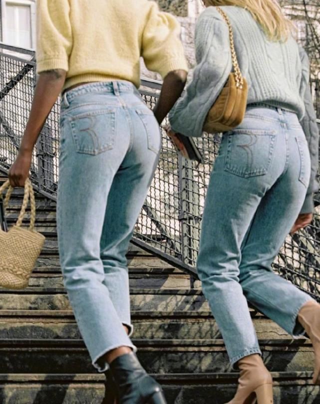 真正会穿牛仔裤的女人到底有多美瞧瞧她们这样搭,个性又迷人