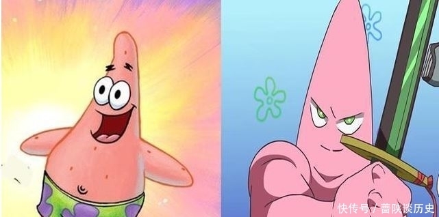 盗版|海绵宝宝:盗版的海绵宝宝,章鱼哥变成年轻帅大叔,珊迪却成了“病娇”!