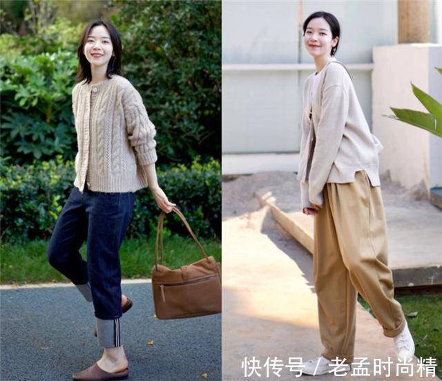 穿搭 烂大街的“奶奶衫”,今春流行这样穿,不仅洋气显瘦,还有女人味