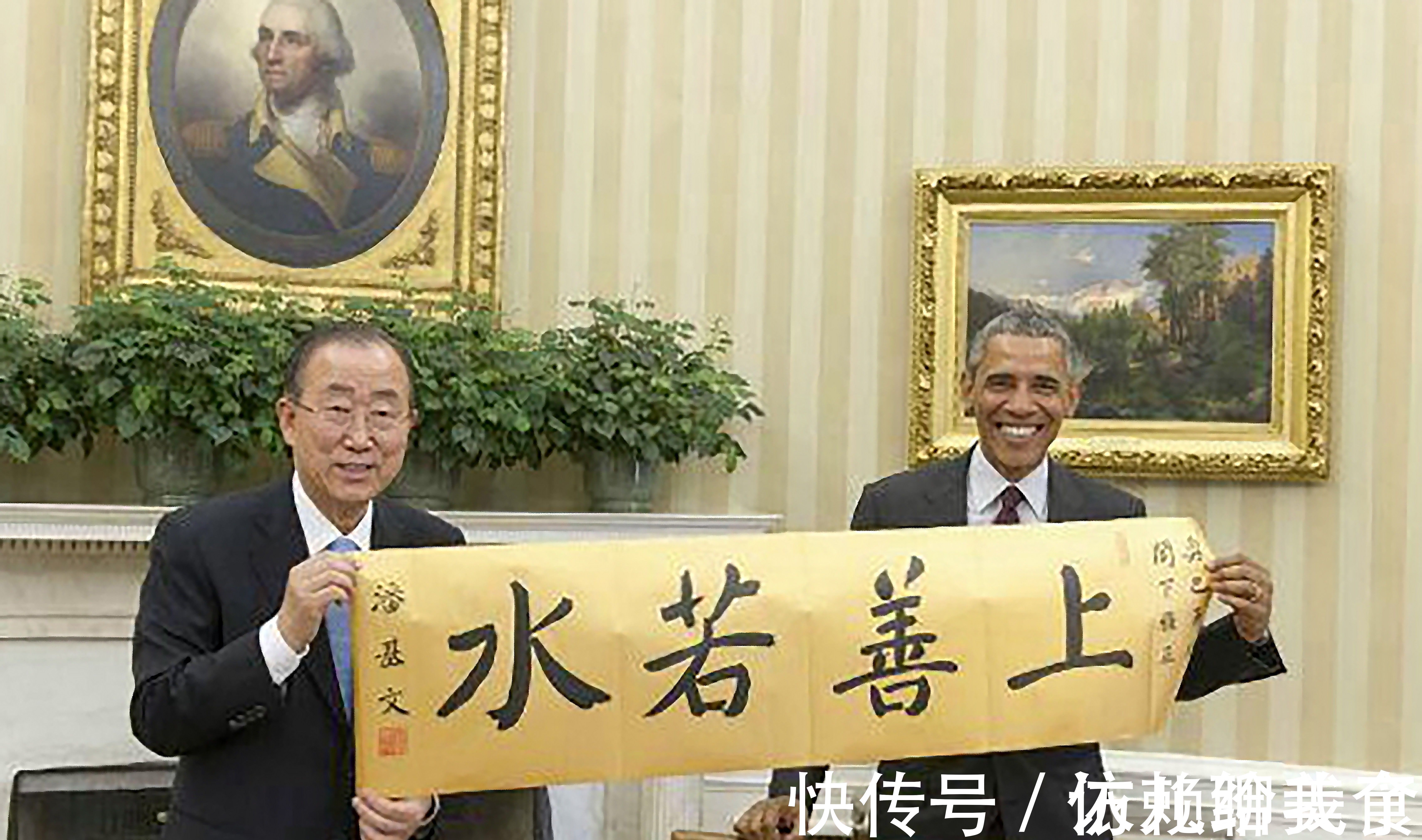 颜真卿&联合国前秘书长潘基文,13幅颜体书法作品鉴赏,网友:颜筋柳骨