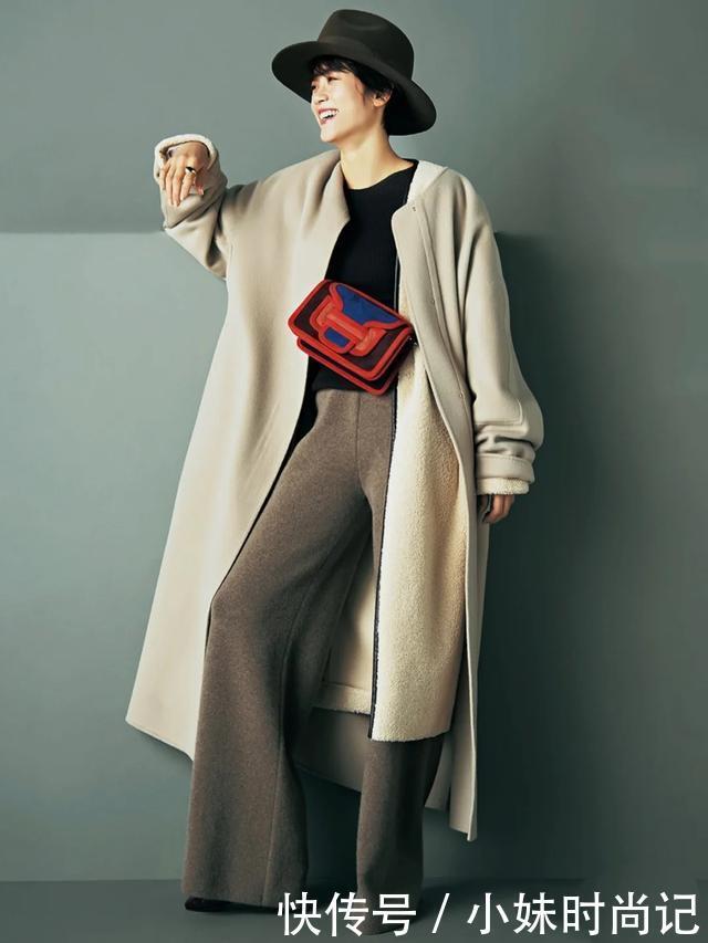 冬季大衣关键在搭配, 日杂的一衣多穿法, 每一套都很优雅时尚