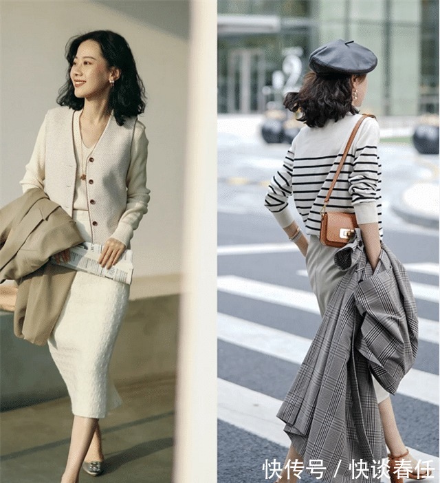 时髦 秋天别只会穿卫衣了，今年流行这种“奶奶衫”，时髦百搭又显气质