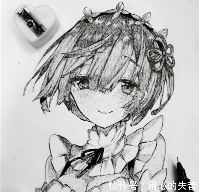 画师|插画师笔下的动漫人物,雏田有了黑眼珠,雷姆的眼泪你注意到了吗