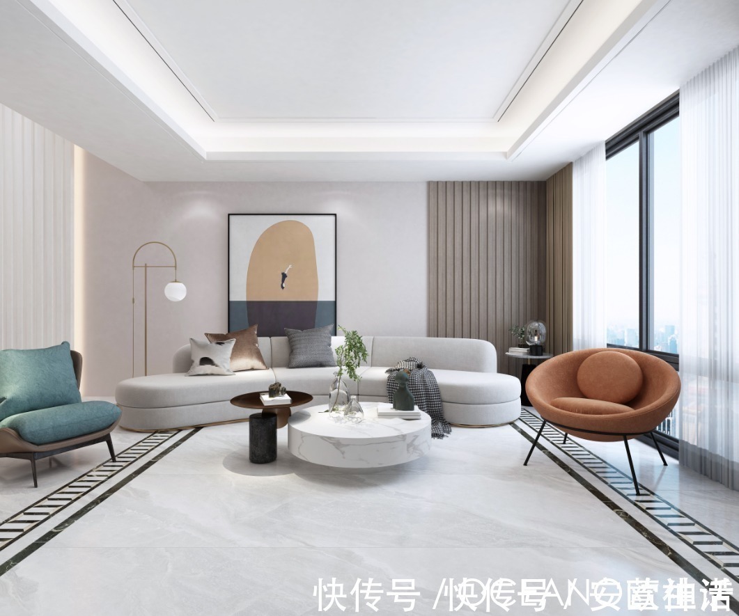 客厅|不会现代装修风格?掌握好这些点,你也会爱上现代简约