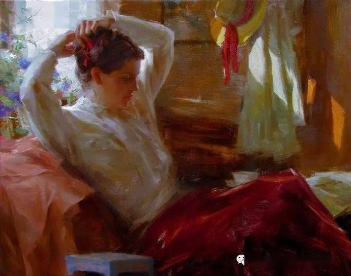 艺术家|菲律宾艺术家罗梅尔人体油画作品欣赏