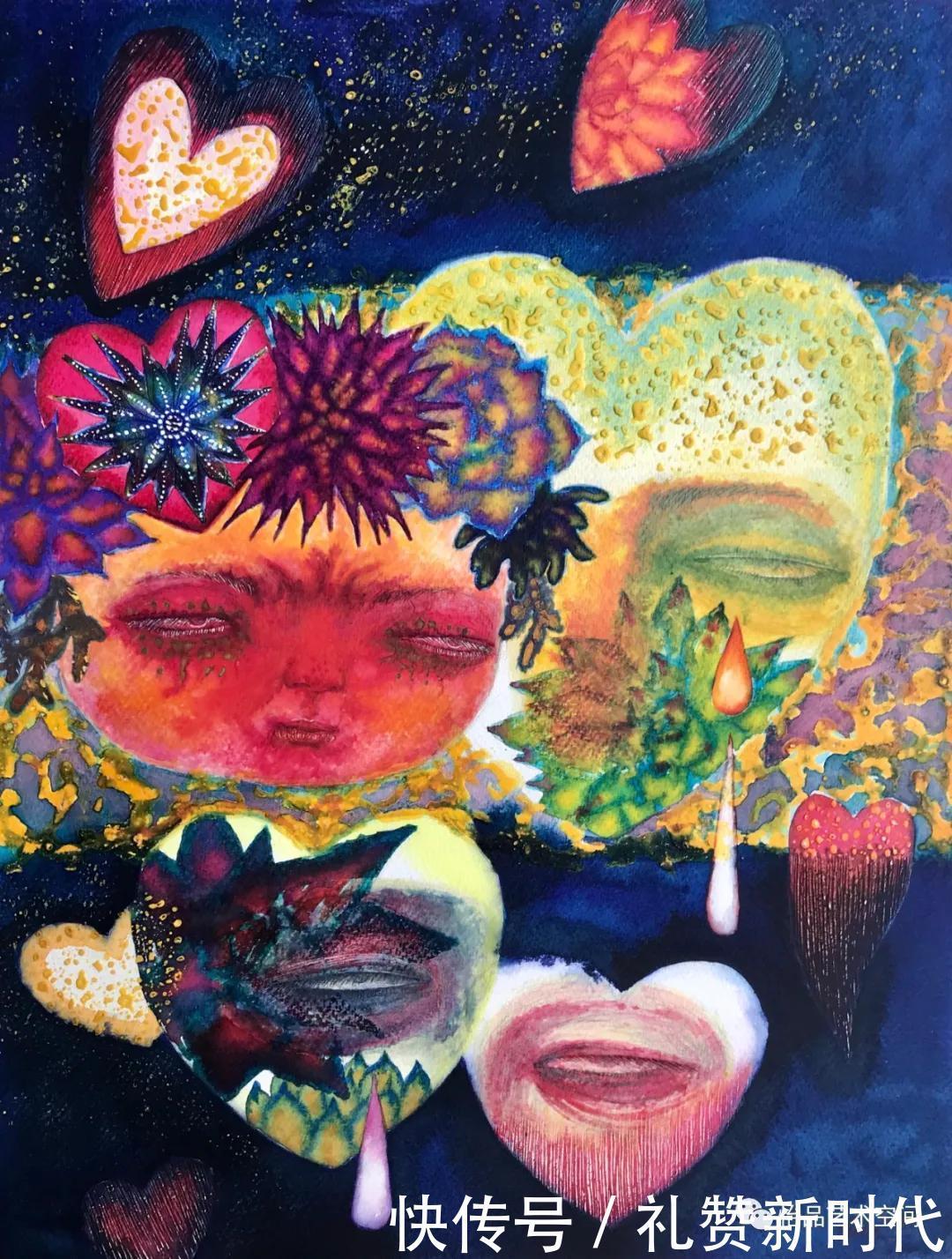 色彩|蒋欣蕾作品欣赏