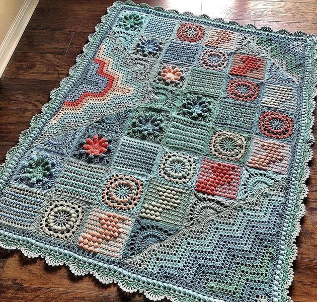 精品|32款钩针家居精品，要是家里全用上，网友直呼这太奢华了！收藏
