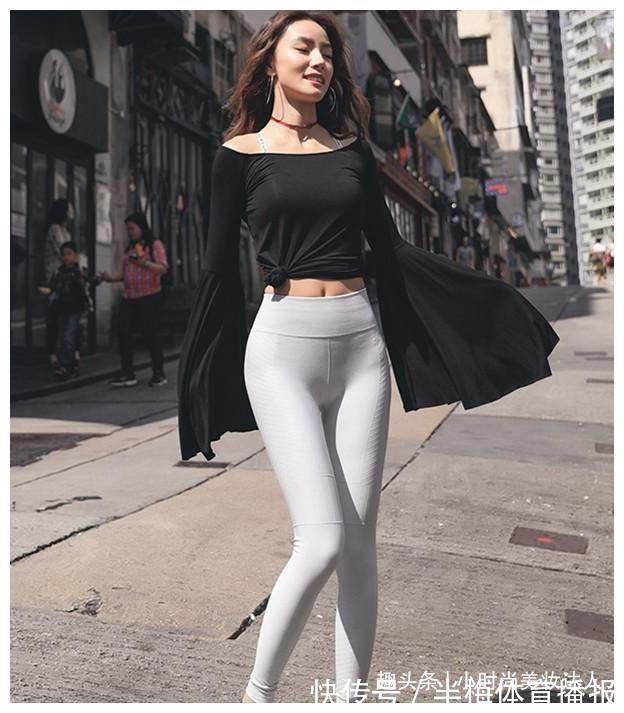 腰线 选好适合自己的打底裤,时尚又富有设计感,增添气质