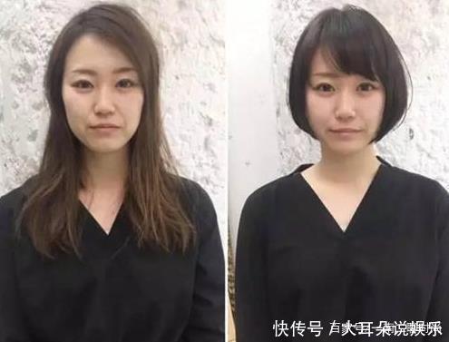 长发|长发和短发差别这么大，剪完短发的女生，瞬间变高颜值