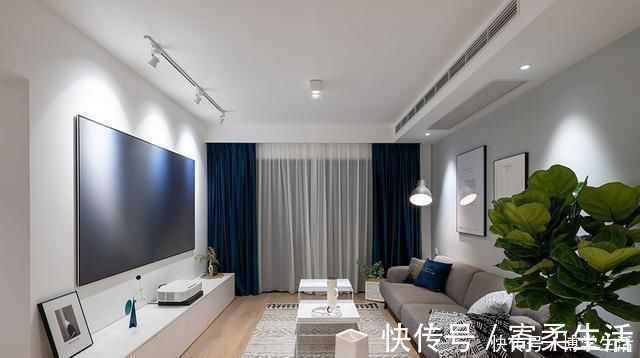 视觉效果|看了他家的装修,我决定再买房一定照着装,103㎡新房太漂亮了