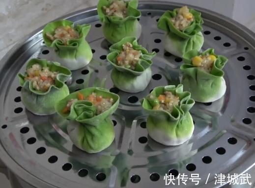 想吃烧麦不用买,自己在家做,皮薄馅大,比店里的更好吃