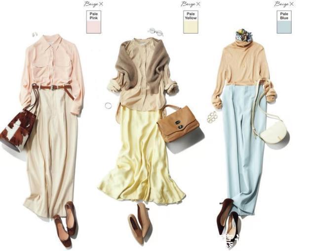 穿搭 春暖花开要优雅，最高级的“米色+灰色”配色穿搭，值得借鉴收藏