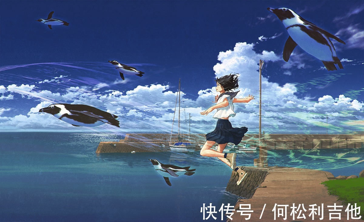 日本|日本插画师笔下的绝美意境，未来一年的壁纸有着落了！