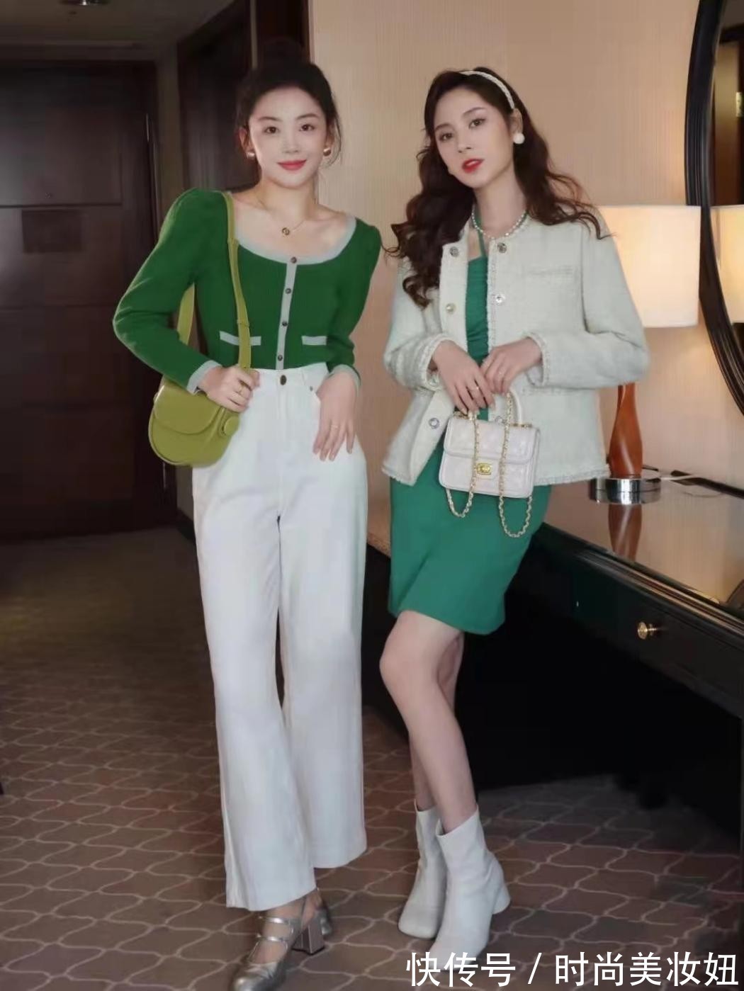 开叉长裙|高级感不仅仅是气质，“穿搭”更重要，照着穿甩朋友圈的人几条街