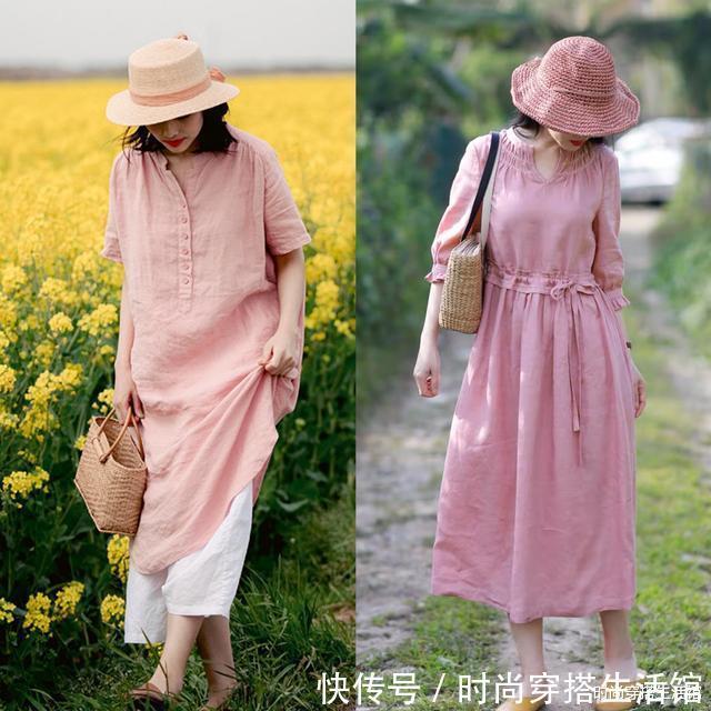 tips|天热了,换上慵懒舒适的棉麻穿搭,做回无拘无束的自己