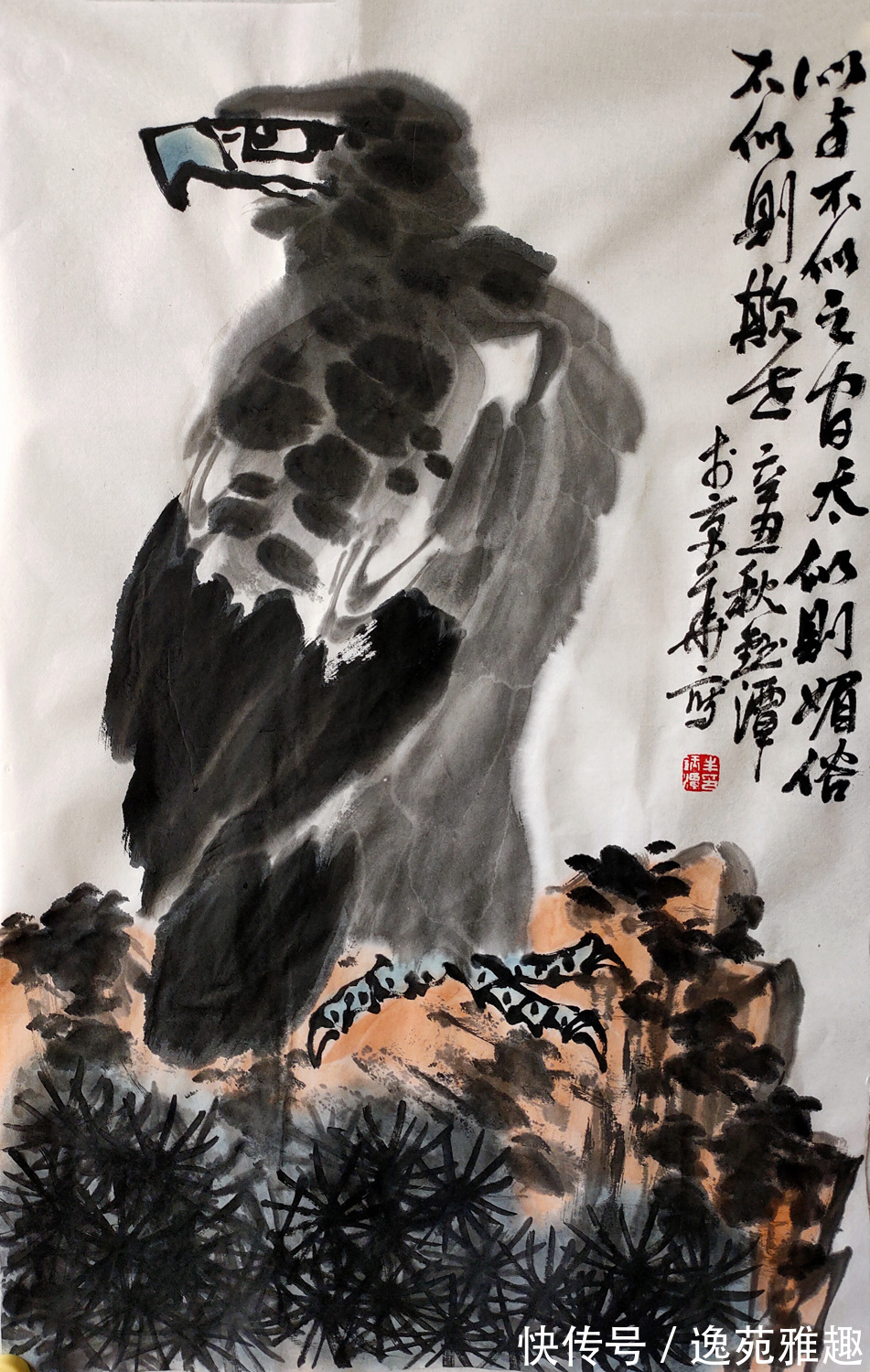 大气|「画作欣赏」海纳百川养大气,大胆豪放有格局!画家丰伟作品欣赏