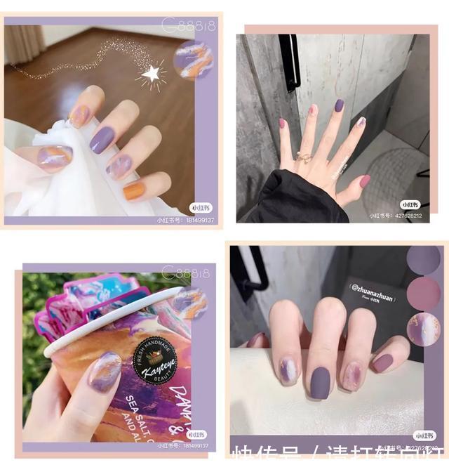 100款美甲图鉴!巨好看!拿图去做