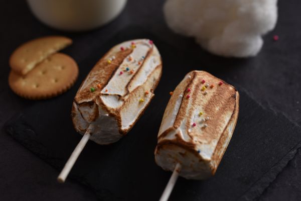 烤棉花糖冰淇淋