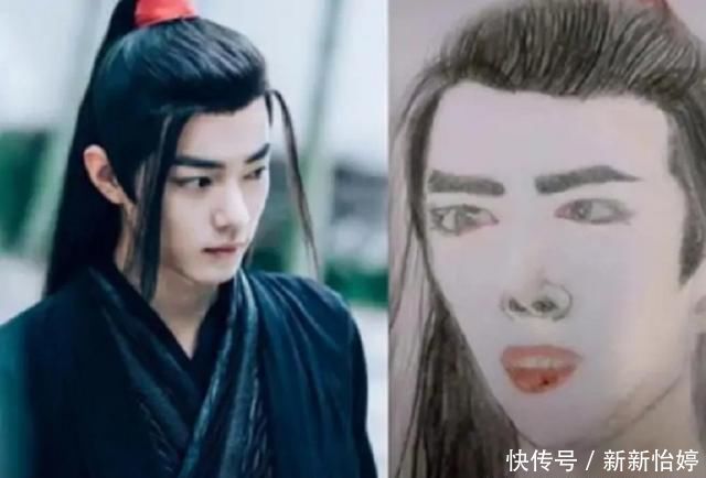 绘画|美术生画明星翻车记录,不能说丝毫不像吧,起码是毫无关系!