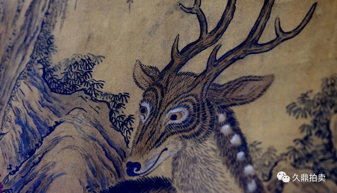 吕纪@「精品赏析」清 沈铨 松鹿图