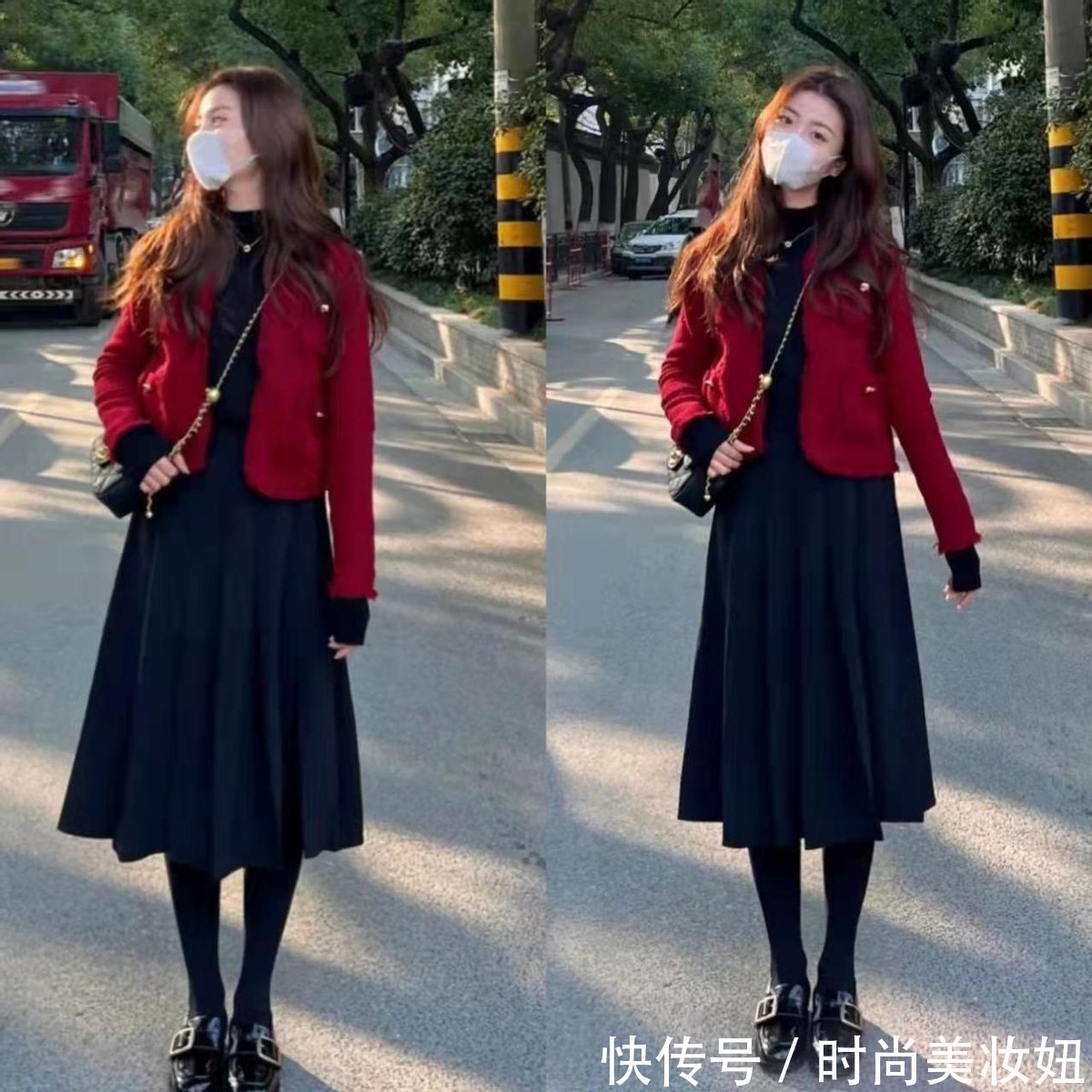 气质 红色才是属于新年的颜色啊!这2款外套帮你赢得体面,气质又高级