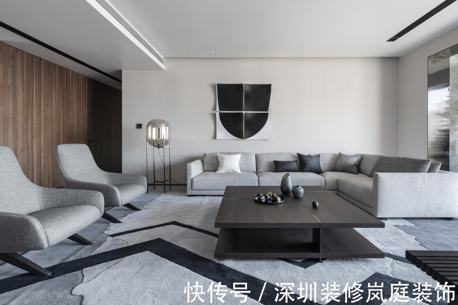 装修|深圳装修:粤海城137㎡现代简约,尽显浓郁东方气息!