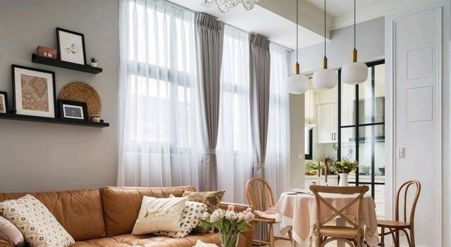 夫妻|医生夫妻106㎡美宅,主卧不做门,阳台比客厅还大,美到爆!