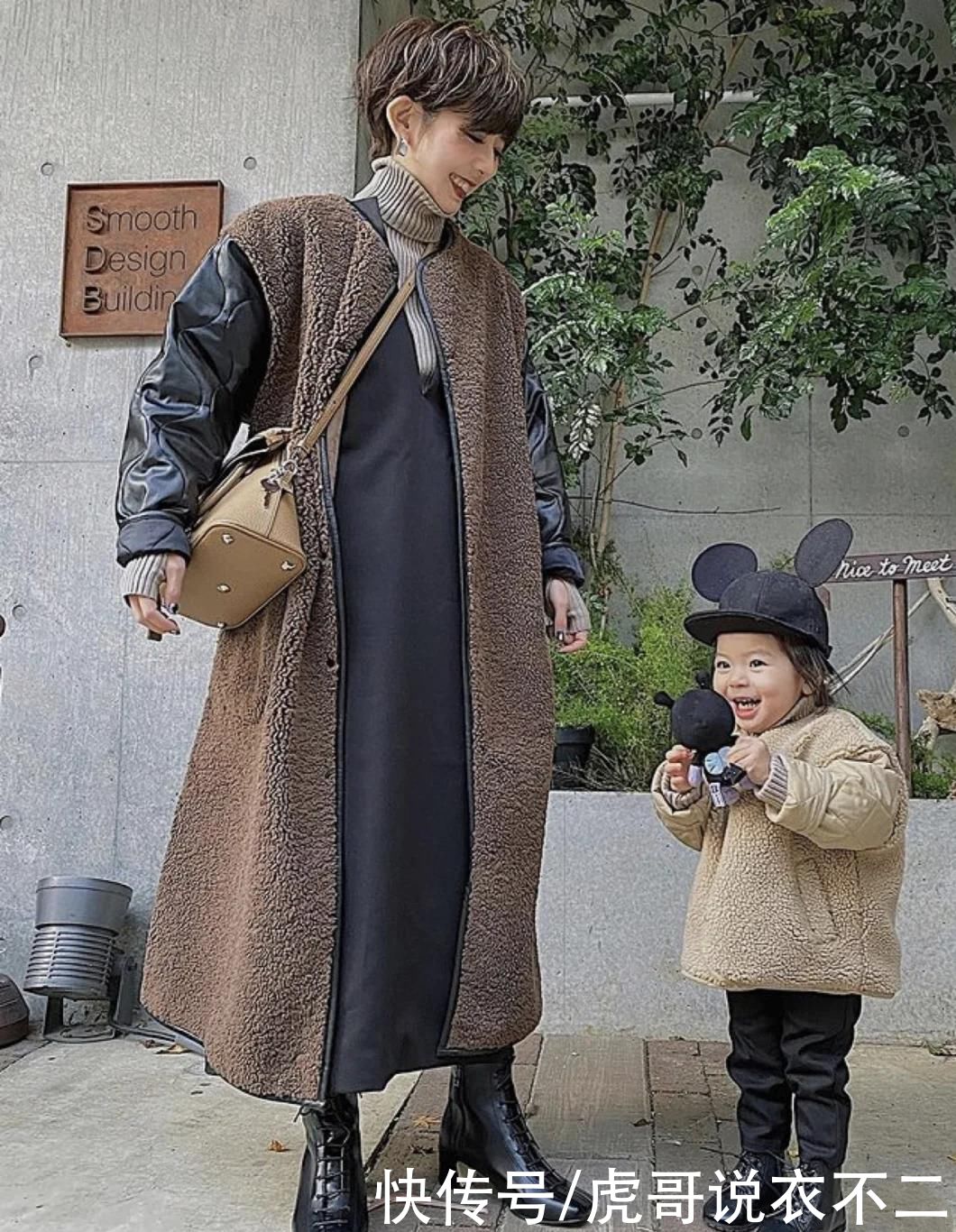日本小个子宝妈衣品太强了,4种基础款搭配法美遍冬天,值得借鉴